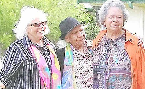 Aunties Bea Ballangarry, Jessie Williams and Emily Walker were at the recent Yarrawarra Women’s Gathering. Aunties Bea Ballangarry, Jessie Williams and Emily Walker were at the recent Yarrawarra Women’s Gathering.
